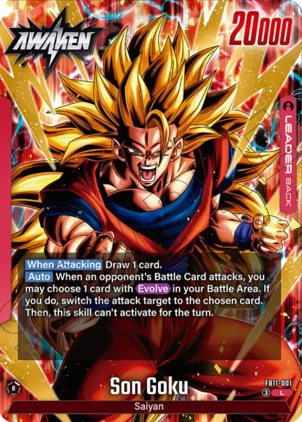 Son Goku (FB11-001) (Alt Art) — Brightness of Hope FB11 preview card