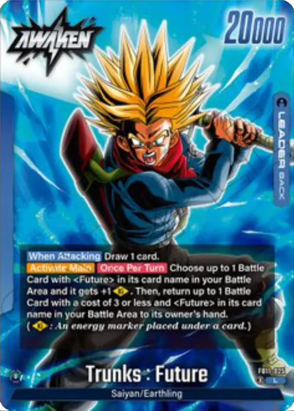 Trunks : Future (FB11-025) (Alt Art) — Brightness of Hope FB11 preview card