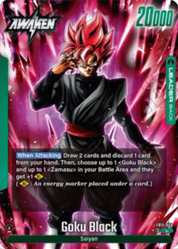 Goku Black (FB11-049) (Alt Art) — Brightness of Hope FB11 preview card