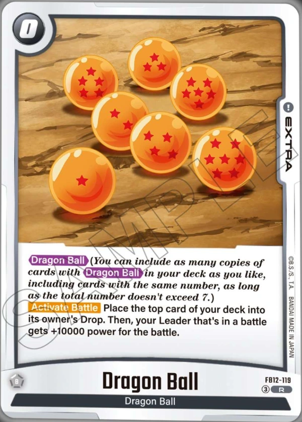 Dragon Ball (FB12-119) — Reach the God FB12 preview card