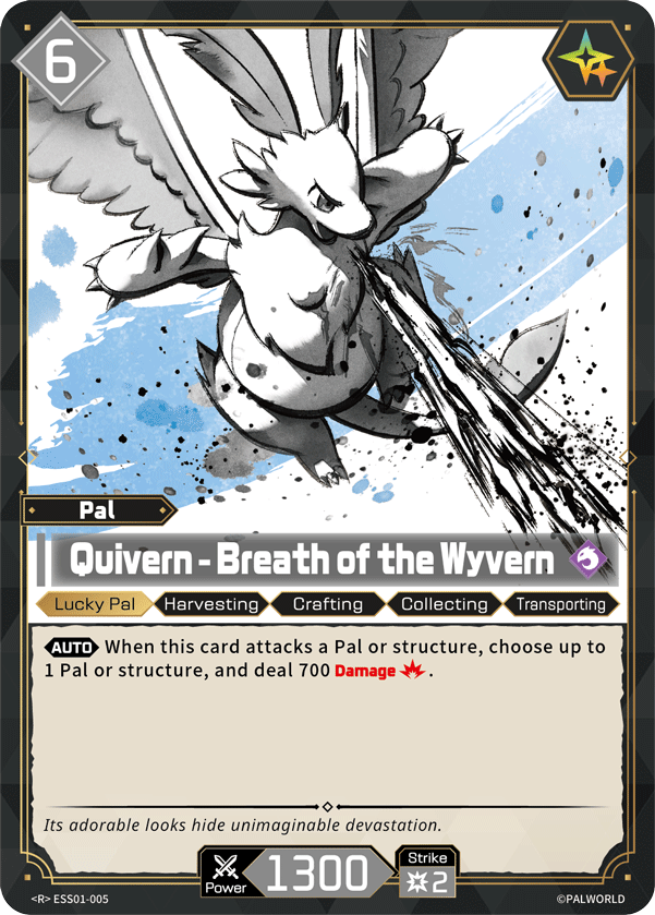 Quivern – Breath of the Wyvern (ESS01-005) — Sleeve & Card Set Vol.1 ESS01 preview card